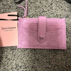 NWT fondant pink card holder!